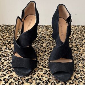 Boutique 9 Black Suede Heels